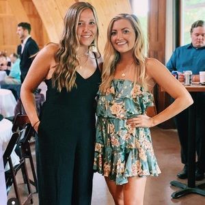 Selfie Leslie floral romper